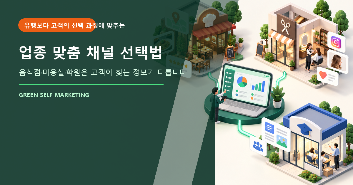 업종 맞춤 채널 선택법 대표 이미지