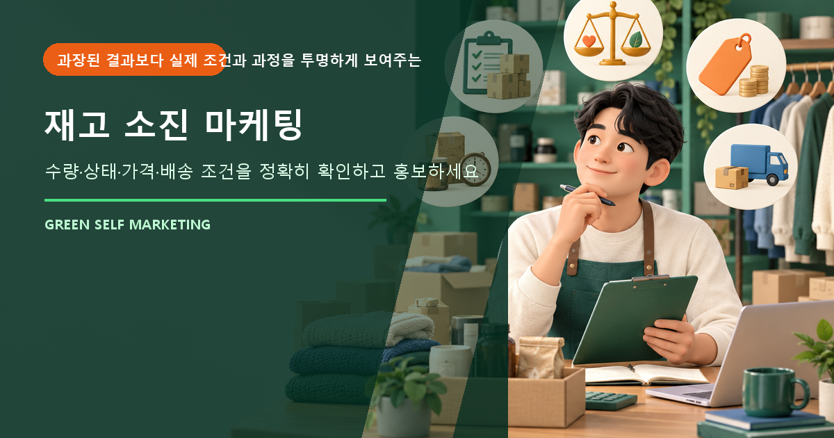 재고 소진 마케팅 대표 이미지