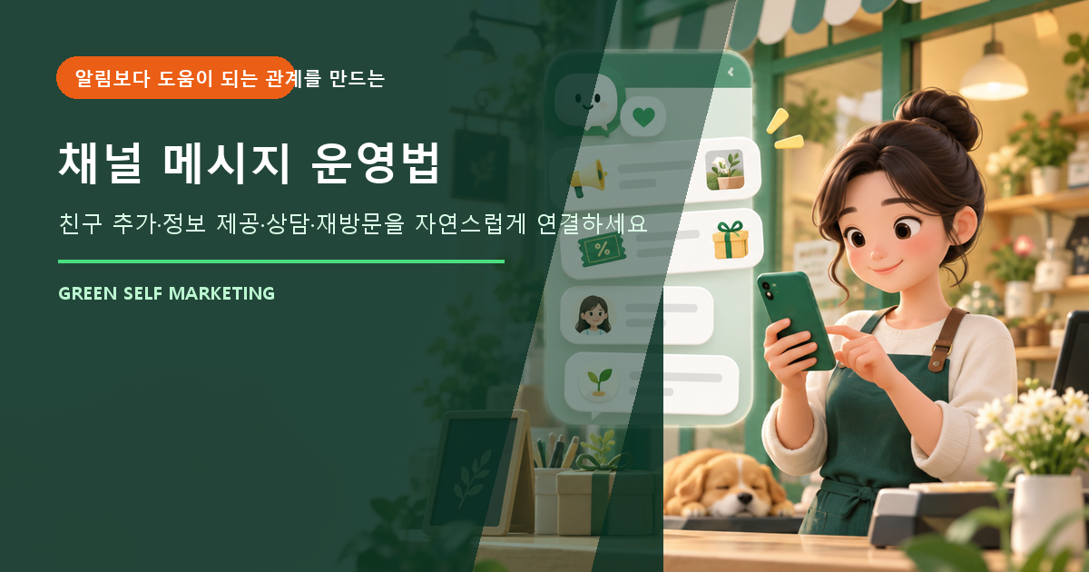 카카오톡 채널 마케팅, 친구 추가부터 재방문까지 운영하는 방법 대표 이미지