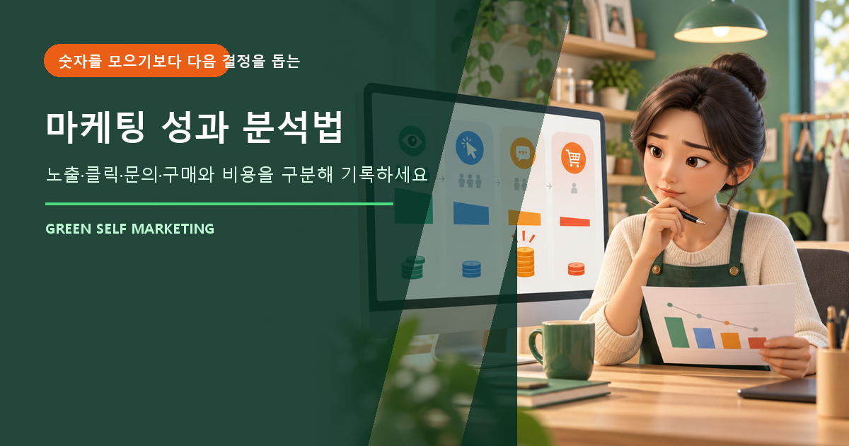 마케팅 성과 분석법 대표 이미지