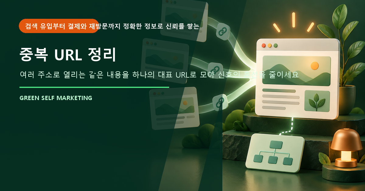 중복 URL 정리 대표 이미지